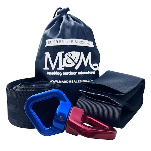 M&M Sales Enterprises Cast Steel Locking Carabiner Swing Accessory