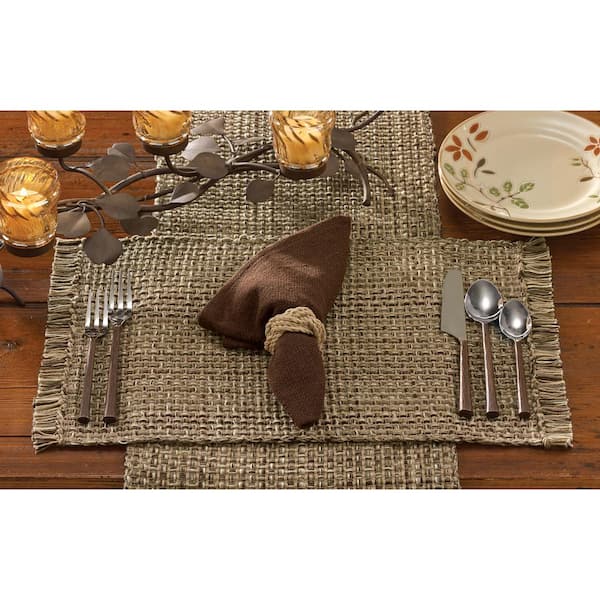 Copper Handle 5-Piece Place Setting Flatware Set