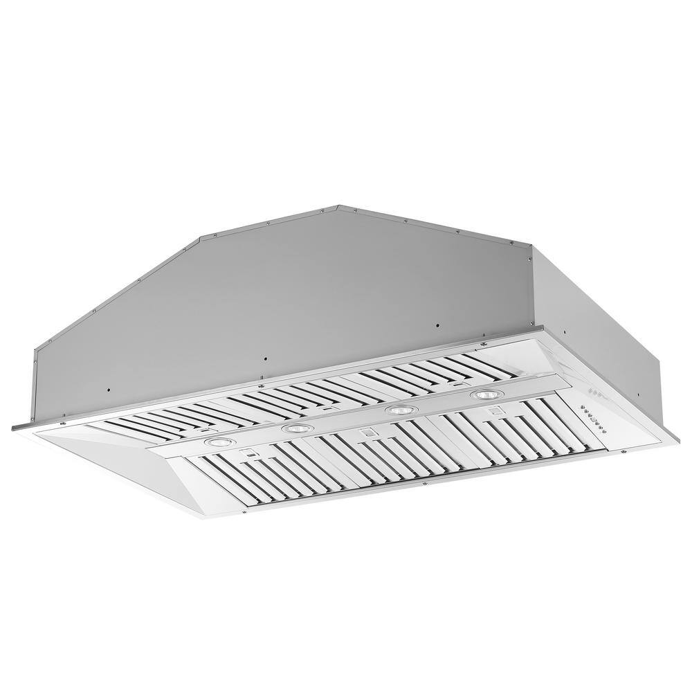 Altilia 48-inch Stainless Steel Insert Range Hood with Touch Control
