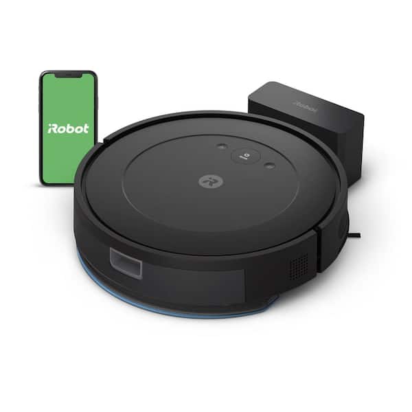 iRobot Roomba Combo Essential 13 in. Robotic Vacuum with Smart Navigation in Black