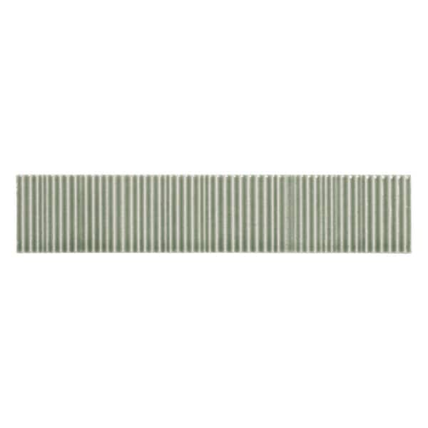 Meridian Continent 2 in. x 10 in. Textured Ceramic Subway Wall Tile (5.38 sq. ft. /Case)