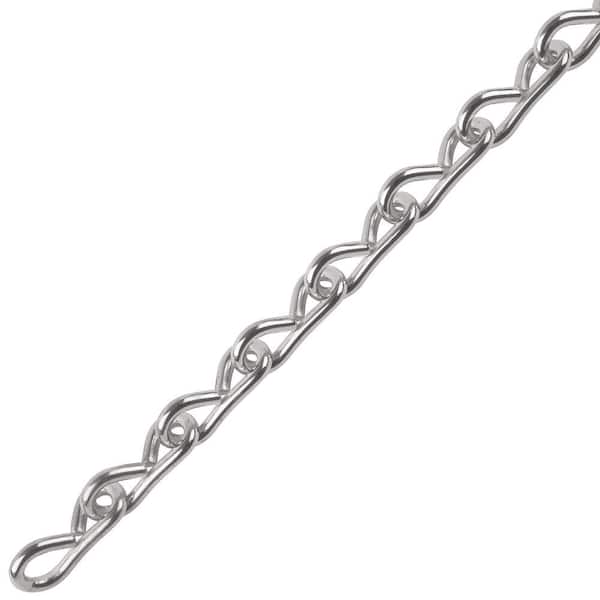 #12 x 100 ft. Stainless Steel Single Jack Chain