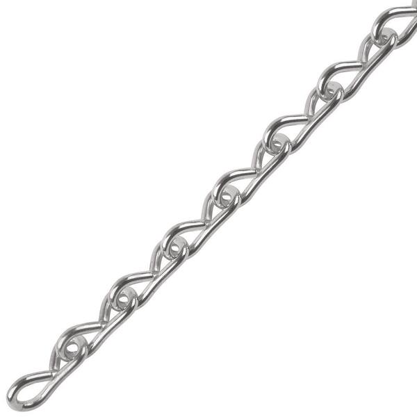 #14 x 25 ft. Stainless Steel Single Jack Chain