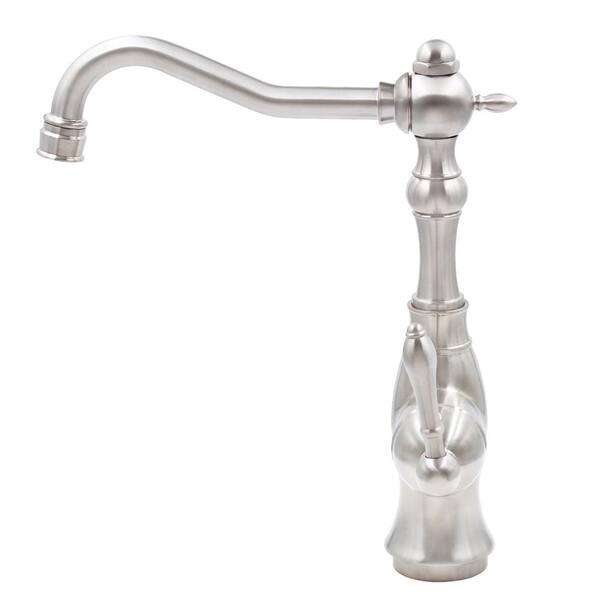 Lou Single-Handle Bar Faucet in Brushed Nickel