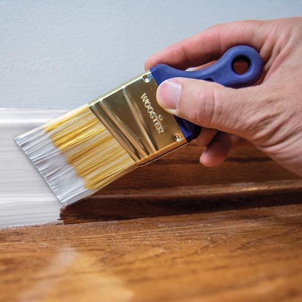 Wooster - 2 in. Shortcut Polyester Angled Sash Brush for All Paint Types