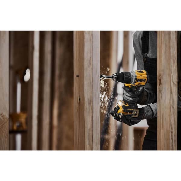 DEWALT 20V Max XR Drill Driver 2-Tool Cordless Combo Kit and 4-1/2 in. Circ Saw w/ (2) 4Ah & 1.7Ah Batteries DCK2050M2WCS571 The Home Depot