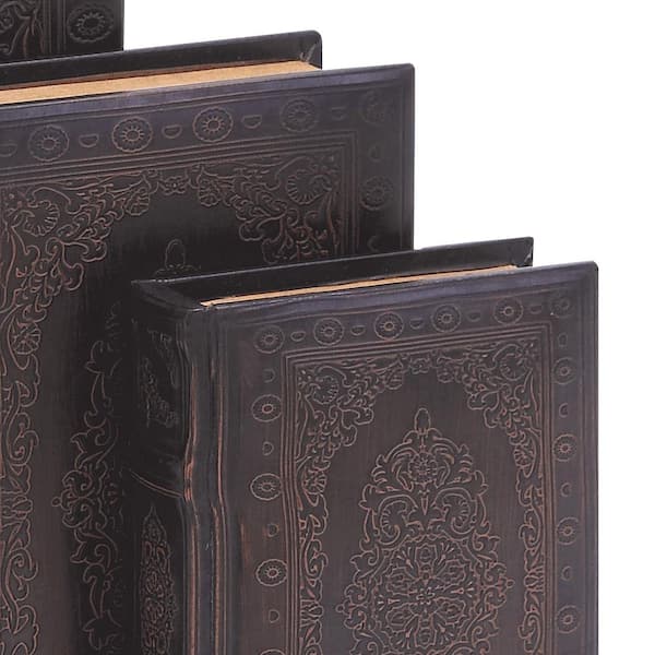 Buy The Decor Kart 'Louis Vuitton' Faux Leather Book Boxes - Set of 3  Online at Low Prices in India 