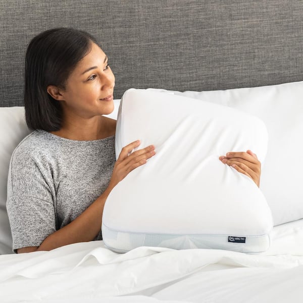 Extra Wide Bed Wedge Pillow | Extra Large Bed Wedge Pillow 31 x 33| Memory FOA