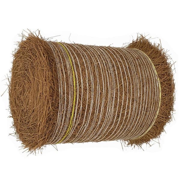 Covers Up 125 sq. ft. Natural Longleaf Pine Needle Mulch Straw Roll for Landscaping