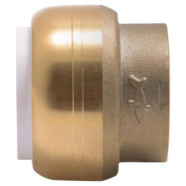 SharkBite 1/4-in Push-to-Connect dia Cap Push Fitting SharkBite 1/4-in Push-to-Connect dia Cap Push Fitting