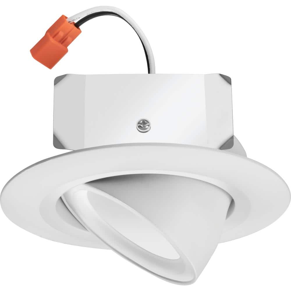 4-Inch White Dimmable LED Recessed Lighting Kit with Smart Control