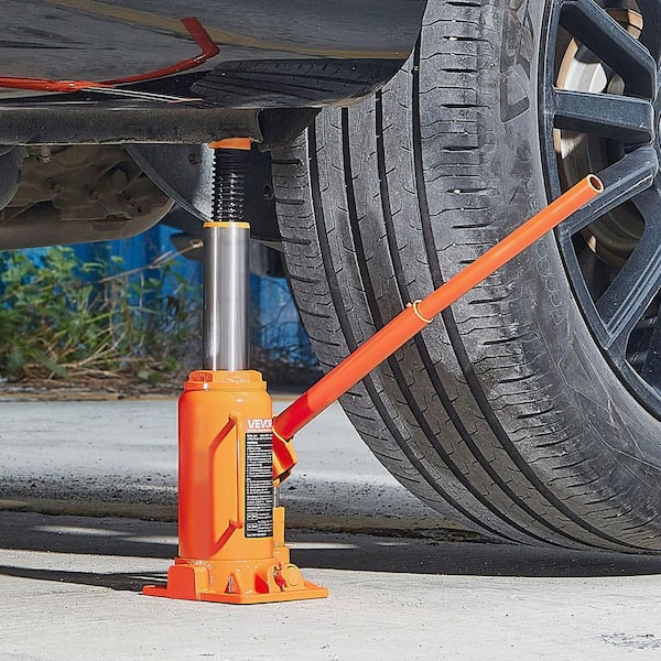 VEVOR Hydraulic Bottle Jack, 12 Ton (26455.5 lbs.) Capacity, 8.1