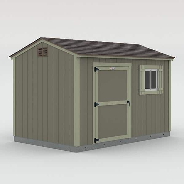 Tahoe Series Carson Installed Storage Shed 8 ft. x 12 ft. x 8 ft. 6 in. (96 sq. ft.) 7 ft. High Sidewall