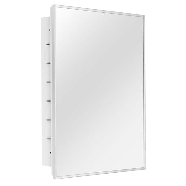 Lyndle 16 in. Recessed Medicine Cabinet with Mirror
