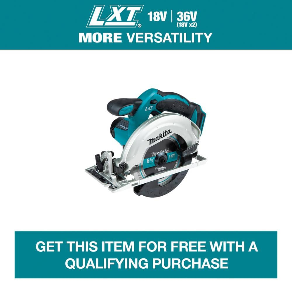 Makita 18V LXT Lithium-Ion Cordless 6-1/2 In. Lightweight Circular Saw ...