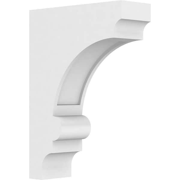 Ekena Millwork Standard 3 in. W x 14 in. H x 10 in. D Signature Urethane Polyurethane Corbel