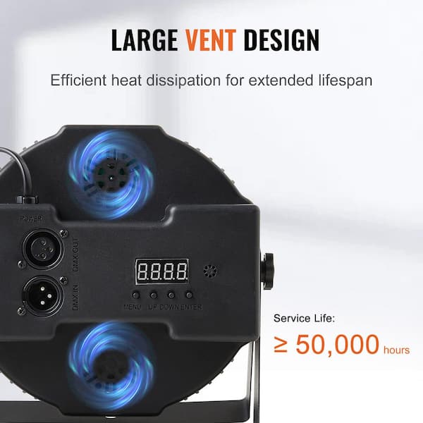 Viribright 11.42 in. 175-Watt Equivalent Integrated LED Dimmable Black Economy UFO High Bay Light 4000K