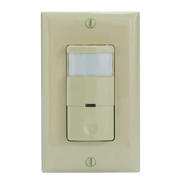 Intermatic IOS Series 5 Amp Single Pole/3-Way Occupancy Sensor, Ivory