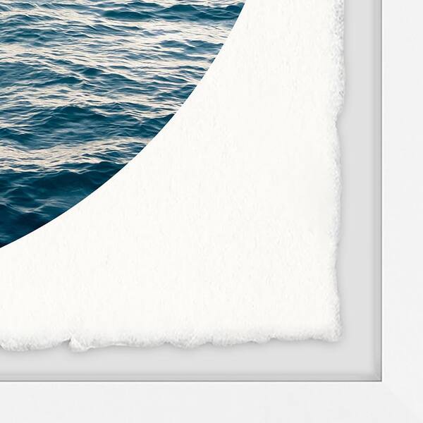 プリントw/フレーム【Colorfornia beautiful ocean】 Foamy Ocean Print – Ocean Poster Art | Desenio