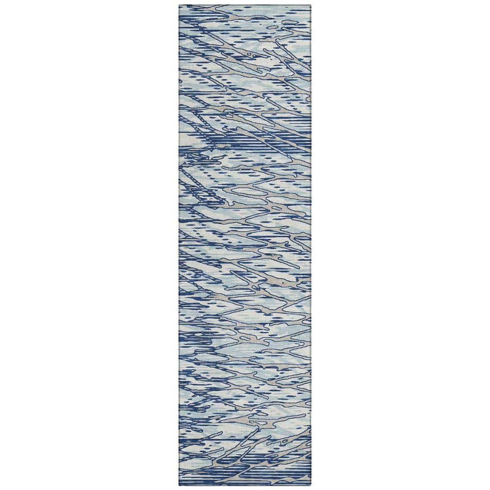 Chantille Machine Washable Indoor/Outdoor Abstract ACN2771 Baltic 2 ft. x 7 ft. Runner Rug price history on PriceWatchPro