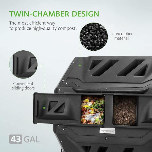 Double Compost Bins » Rogue Engineer