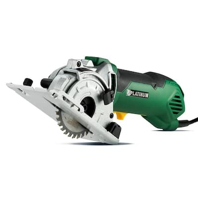 Rotorazer Platinum Compact Circular Saw Set - Extra Powerful Deeper Cuts, As Seen ON TV 3.35 in. Blade Green