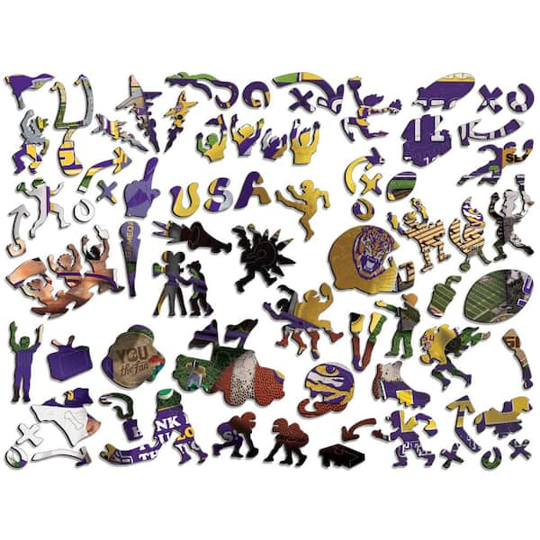 YouTheFan NFL Minnesota Vikings Wooden Retro Puzzle 0956716 - The