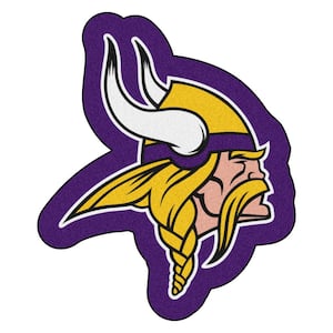 NFL - Minnesota Vikings Mascot Mat 30.15 in. x 36 in. Indoor Area Rug