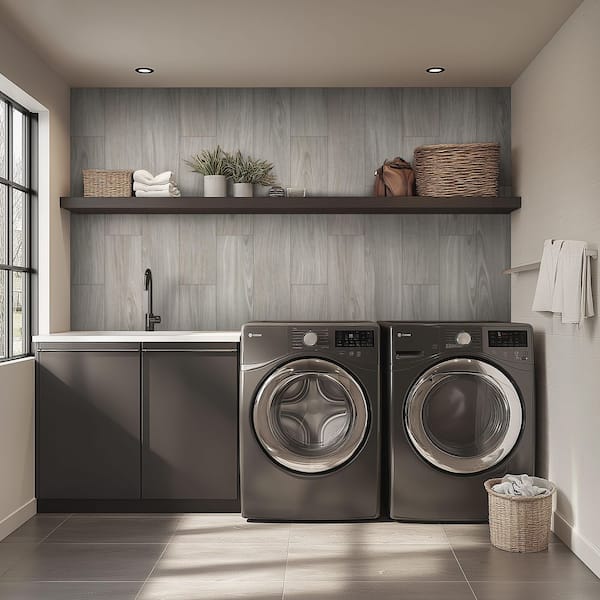 MSI Brooksdale Birch 10 in. x 40 in. Matte Porcelain Wood Look