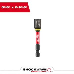 SHOCKWAVE Impact Duty 5/16 in. x 2-9/16 in. Alloy Steel Magnetic Nut Driver (1-Pack)
