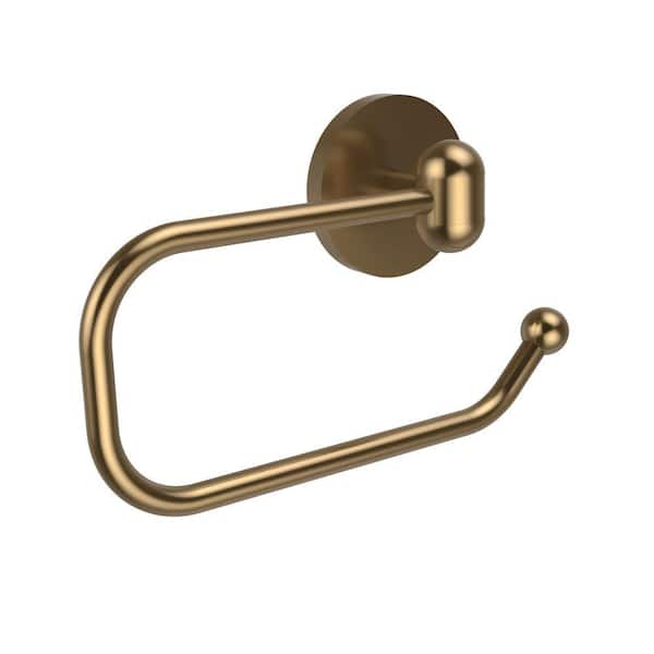 Allied Brass Tango Collection European Style Single Post Toilet Paper Holder in Brushed Bronze