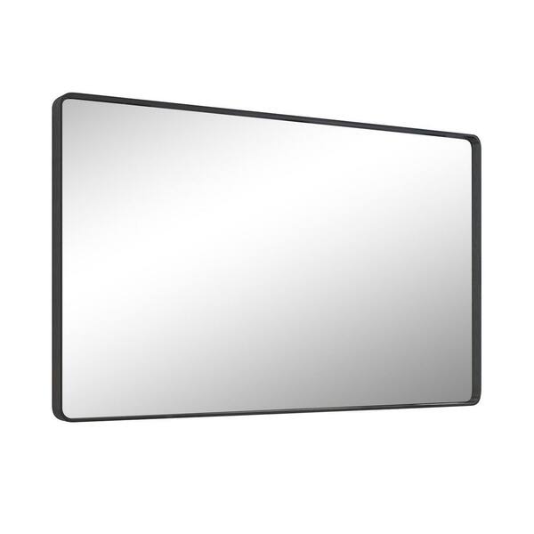 HOMLUX 60 in. W x 36 in. Rectangle Wall Mirror Bathroom Vanity Mirror