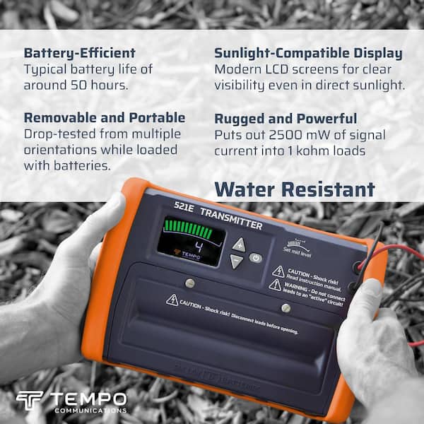 Reviews for TEMPO 521E Wire and Sprinkler Valve Locator Tool