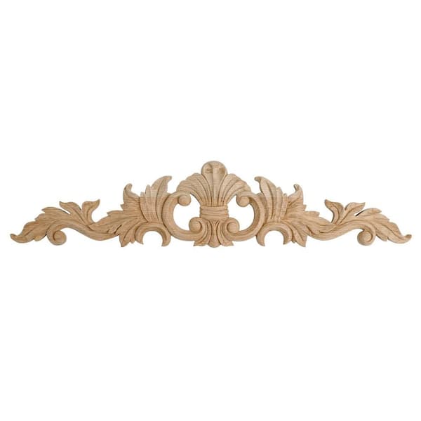 American Pro Decor 5-1/4 in. x 24 in. x 5/8 in. Unfinished Large Hand ...