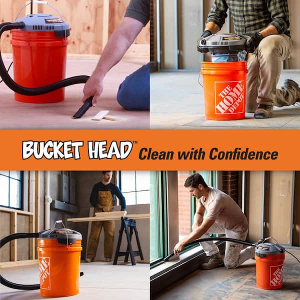 Buckethead vacuum home depot sales