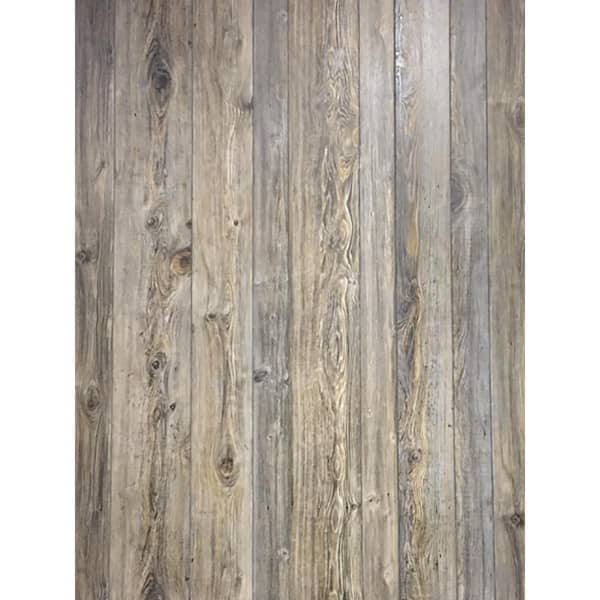Unbranded 1/4 in. x 48 in. x 96 in. Weathered Barnboard Panel (50-Panel/Bundle)