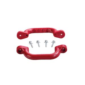 Plastic Playset Safety Handles (Set of 2) - Red