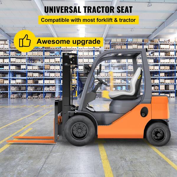 VEVOR Universal Kubota Seat Replacement Compact High Back Tractor