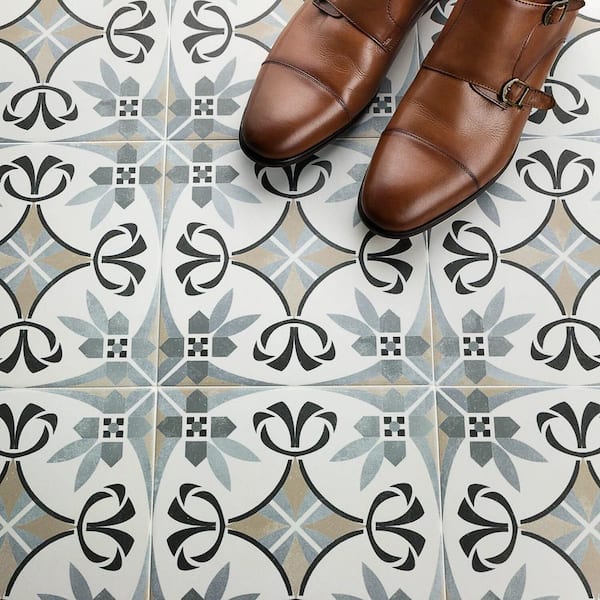 Anabella Royale 9 in. x 9 in. Matte Porcelain Floor and Wall Tile (10.76 sq. ft. / box)
