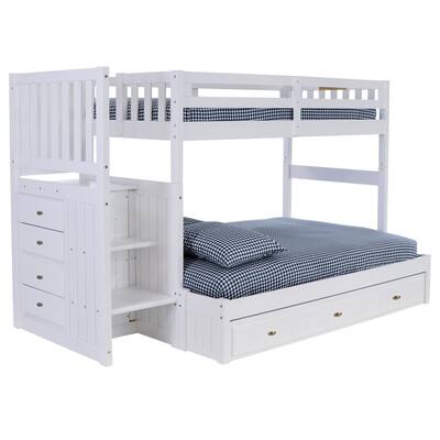1 Home Improvement Retailer Cancel 0, Twin Over Full Bunk Bed With Stairs And Dresser