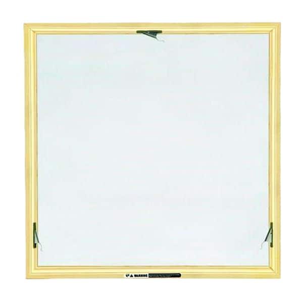 31-31/32 in. x 20-5/32 in. 400 Series Pine Wood Awning TruScene Window Screen