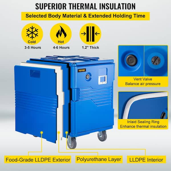 Durable And Efficient insulated hot box for catering 