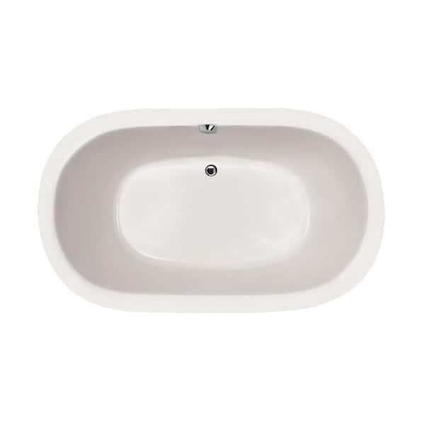 Hydro Systems Concord 60 in. Acrylic Oval Drop-in Air Bath bathtub in White