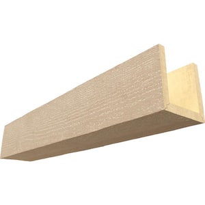 Endurathane 6 in. H x 4 in. W x 8 ft. L Rough Sawn Sand Dune Faux Wood Beam