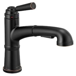 Westchester Single-Handle Pull-Out Sprayer Kitchen Faucet in Oil Rubbed Bronze