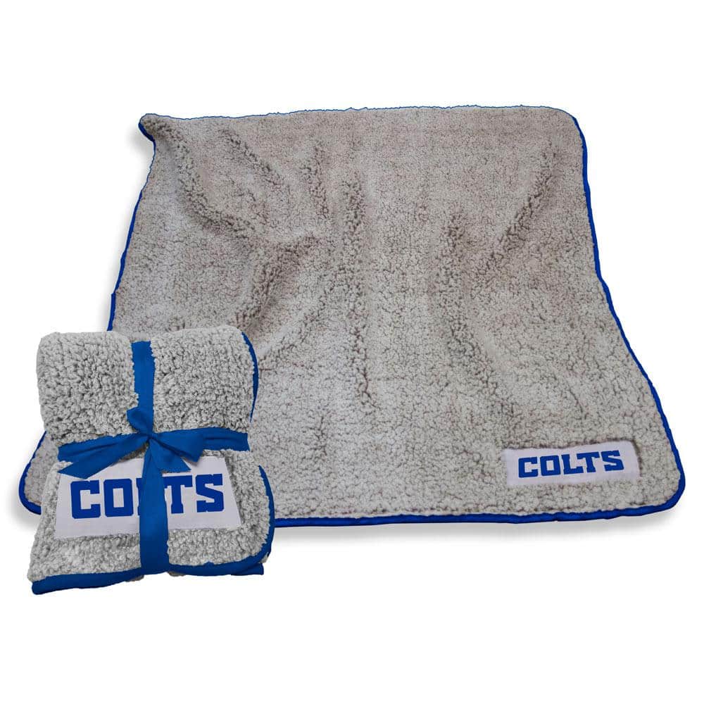 logobrands Indianapolis Colts Oatmeal Frosty Fleece -  614-25F-1