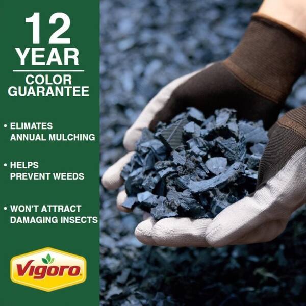 Vigoro 75 cu. ft. Blue Rubber Nugget Mulch Super Sack GN75BL - The
