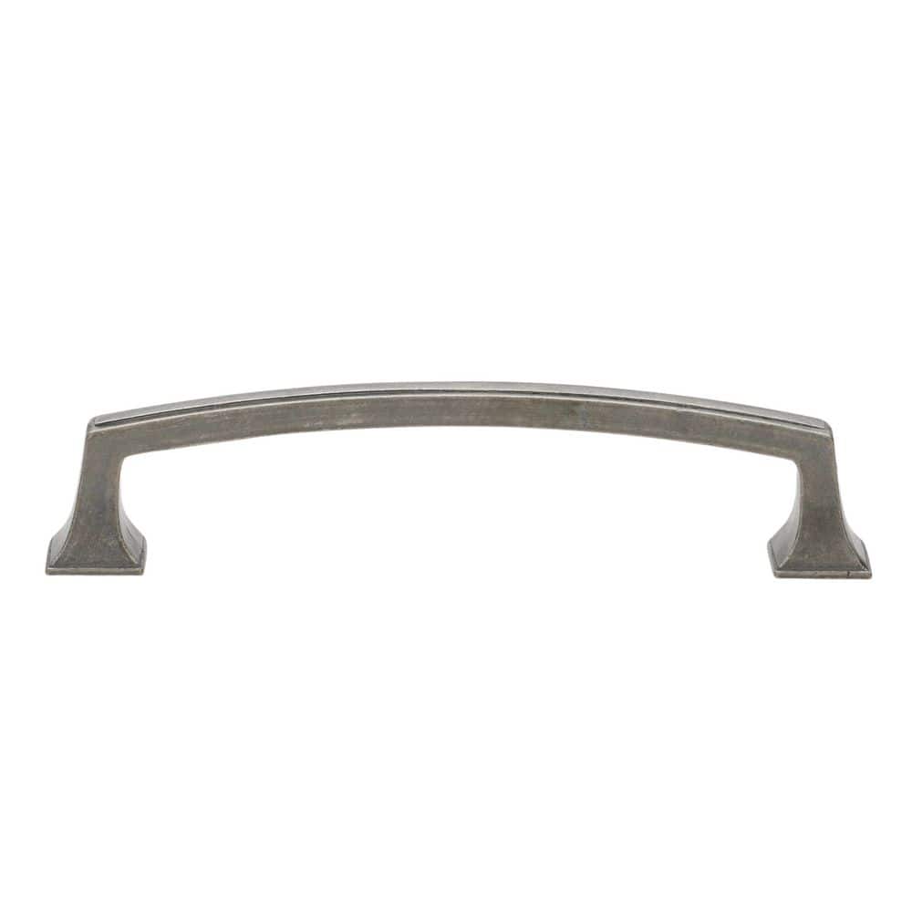 6-Inch Weathered Nickel Traditional Cabinet Bar Pull