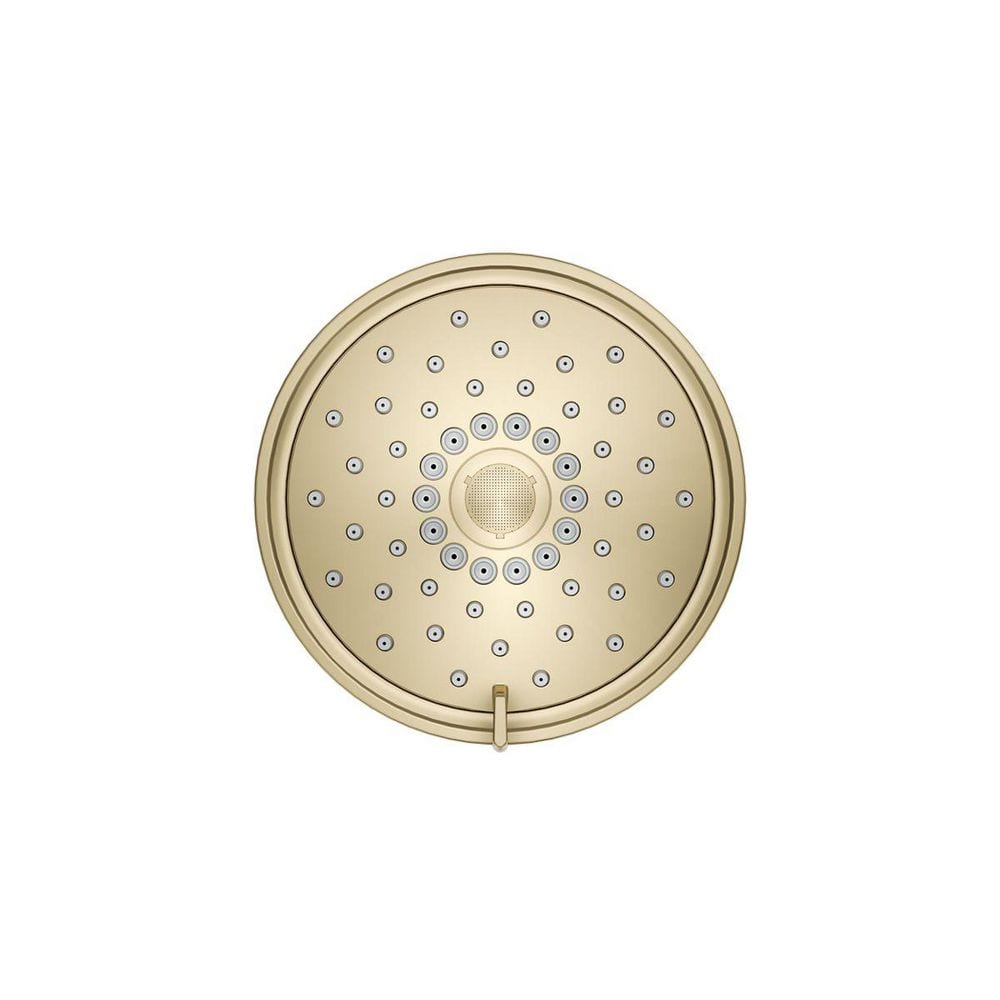 Vibrant French Gold Multi-Function Wall Mount Showerhead