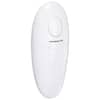 White Electric Automatic Handheld Can Opener with 1-Touch Start Button  (CO36W)